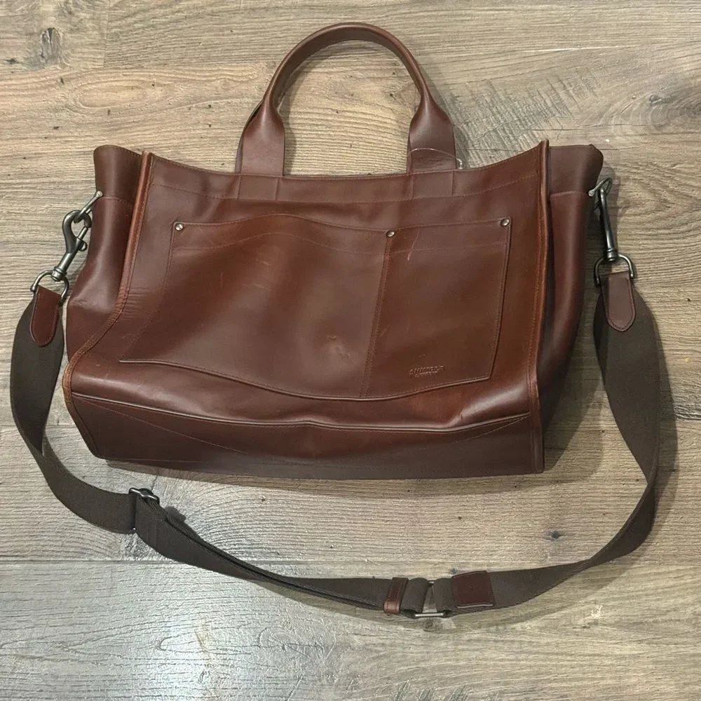 Shinola Bert Zip Brief Tote